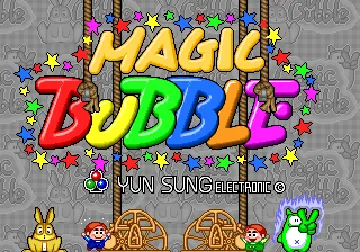 Magic Bubble screen shot title